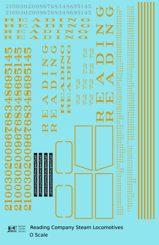 Scale decals reading - scale,