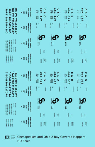 Scale decals chesapeake - scale,