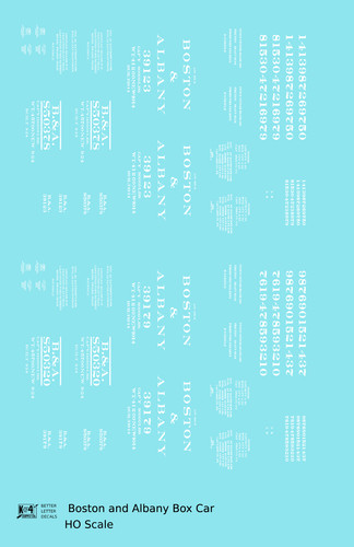 Scale decals boston - k4,